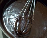 A picture of step 3 of Brownie pizza.
