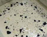 Gambar langkah 9 resipi Kek Lapis Oreo Cheddar Cream Cheese.