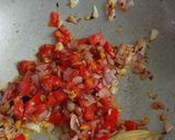 A picture of step 8 of Palak paneer.