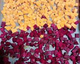 Pas rețetă Salata de cartofi dulci 🥔 și sfecla rosie 1 fotografie