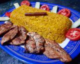 صورة لخطوة 10 من وصفة ارز بسمتى وبانيه مشوى