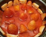 A picture of step 12 of No bake strawberry cheesecake.