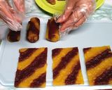 Foto langkah ke 5 dari resep KUE SENTILING GULUNG (KUE LAPIS SINGKONG) YANG KEKINIAN.