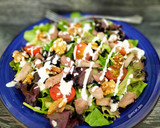 Foto del paso 5 de la receta: Ensalada de brotes con secreto a baja temperatura y salsa gorgonzola