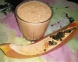 A picture of step 3 of Papaya smoothie.