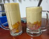 Hình bước làm 4 của món Sinh tố xoài