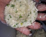 A picture of step 3 of Yuca Croquettes Stuffed with Mozzarella Cheese.