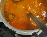 A picture of step 4 of Mix dal lauki.