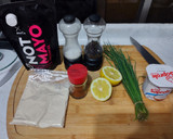 Foto del paso 3 de la receta: Papas Rusty Cage al horno y salsa de yogurt