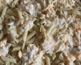 Foto del paso 9 de la receta: Macarrones al Salmón con crema de 4 Quesos, huevos y nata