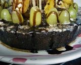 A picture of step 2 of Choco licious fruit cake.