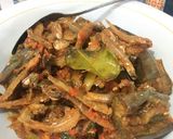 Foto langkah ke 3 dari resep Balado terong & teri sibolga.