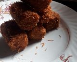A picture of step 3 of Paneer kurkure.