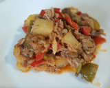 Foto del paso 6 de la receta: Masas de cangrejo en salsa con papas