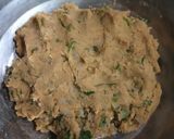A picture of step 2 of Sweet Potato Tikki Chaat.