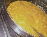 A picture of step 3 of Punjabi style meatball curry.