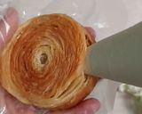 Foto langkah ke 6 dari resep Mini Matcha Cromboloni.