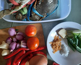 Foto langkah ke 1 dari resep Kepiting Saus Singapore.
