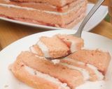 Foto langkah ke 13 dari resep Pinky Japanese Cake.