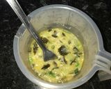 Foto del paso 3 de la receta: Tortilla mar y montaña. "con calabacín y alga kombu"