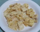 Foto langkah ke 2 dari resep Cah Buncis Kembang Tahu.