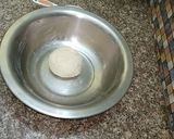 A picture of step 2 of Gol gappa chat 😋😋.