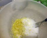 Foto del paso 1 de la receta: Budín de arroz, manzana y limón 😜