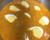 A picture of step 5 of Egg lababdar.