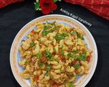 A picture of step 3 of Masala Macaroni.