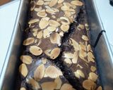 Foto langkah ke 5 dari resep Brownies fudgy almond.
