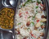 वेज पुलाव (veg pulao recipe in Hindi) रेसिपी चरण 3 फोटो
