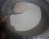 A picture of step 2 of Rice kheer.