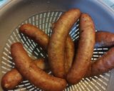 Une image de l'étape 1 de Rougail saucisses.