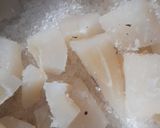 A picture of step 2 of Eggless Coconut And Custard Cake.