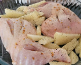 Foto del paso 5 de la receta: Pollo con patatas a la diabla