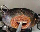 A picture of step 1 of Tava pulav.