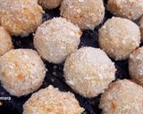 عکس مرحله 5 از دستور توپک پنیری سیب زمینی😋🍘