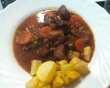 Foto del paso 7 de la receta: Magra en salsa con guisantes