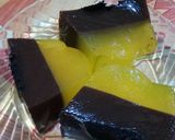 Foto langkah ke 7 dari resep Puding nutrisari lapis coklat.