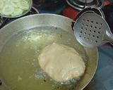 A picture of step 3 of Navratri special thali.