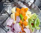 عکس مرحله 1 از دستور ساندویچ مرغ رژیمی