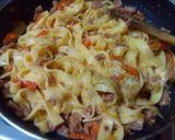Pas rețetă Tagliatelle cu carne presată 2 fotografie
