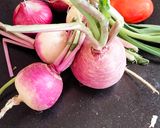 A picture of step 1 of Spicy mashed Turnip Recipe 😋😋(shalgam Bharta).