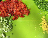 Foto del paso 1 de la receta: Arroz chaufa con salchicha