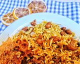 عکس مرحله 1 از دستور پلو لوبیا چیتی