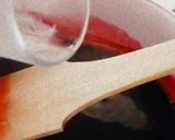 Foto del paso 6 de la receta: Panna cotta con coulis de jamaica con mezcal