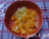 A picture of step 1 of Sweet Lime and Orange Salad.