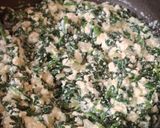 Foto del paso 4 de la receta: Burritos de requesón con espinacas y pechuga