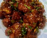 A picture of step 1 of Dry Gobi Manchurian.