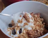 Foto del paso 4 de la receta: Granola a la canela, sin azúcares agregados ni edulcorantes ni miel (proteica y vegana)